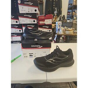 Saucony Men's Cohesion 18 Running Shoe Black Size  11 M S21034-211  New